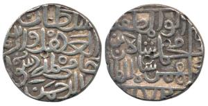Muhammad Shah I (AH 760-777, 1359-1375 AD), Silver Tanka, 10.77g, Hadrat Ahsanabad Mint, A