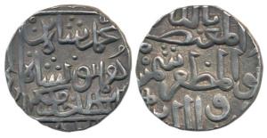 Shams al-din Muhammad Shah III (AH 867-887, 1463-1482 AD), Silver Tanka, 10.93g, Hazrat Mu