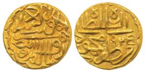 Shamas al-din Muzaffar Shah II (AH 917-932, 1511-1525), Gold Tanka, 11.42g, AH 925, date a