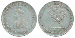 Vir Vikrama Kishore Manikya Deva (TE 1333-1357; 1923-1947 AD), Silver Rupee, 11.45g, TE 13