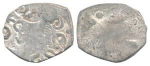 Punch-marked, Kosala Janapada (500 BC), Silver Karshapana, 3.20g, usual ’S’ type geometric