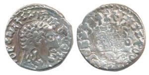 Satavahanas, Vasisthiputra Sri Vijay Satakarni (c. 196-202 AD), Silver Drachma, 2.37g, bus