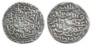 Ghiyath al-din Azam Shah (AH 792-813, 1389-1410 AD), Silver Tanka, 10.49g, Hazrat Firuzaba