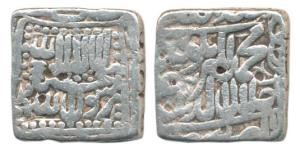 Akbar, Silver Rupee, 10.86g, Bang Mint, Kalima on obv. (KM A86.1). Fine.