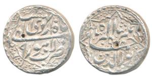 Jahangir, Silver Rupee, 11.37g, Lahore Mint, Month Ardibihisht, RY 9, ornamental border (K