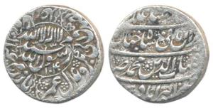 Shah Jahan (AH 1037-1068, 1628-1658 AD), Silver Rupee, 11.21g, Akbarabad Mint, AH 1040, Ka