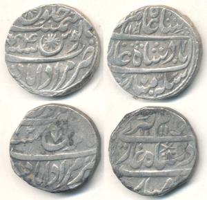 Hafiz Rahmat Khan (AH 1167-1188, 1754-1774 AD), Silver Rupee (2), Muradabad Mint, AH 1171/