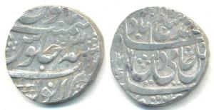 Anwala (Anola) Mint, Silver Rupee, 11.05g, AH 1175/ 3, in the name of Shah Alam II, comple
