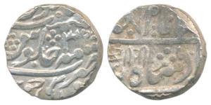 Mughal Issue, Silver Rupee, Sawai Jaipur Mint, in the name of Shah Alam II, RY 3x, Shri Ji