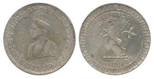 Vir Vikrama Kishore Manikya (TE 1333-1357; 1923-1947 AD), Silver Rupee, 11.36g, TE 1337, A