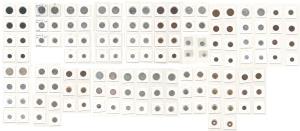 A very nice representative collection of British India Silver, Copper, Cupro-Nickel and Br