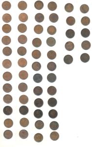 Victoria Queen and Empress, Copper 1/12 Anna, 1862, Calcutta Mint, (Prid 780), Extremely F