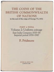 The Coins of the British Commonwealth of Nations, Volume 2: Uniform Coinage. East India Co