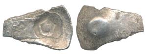 Archaic Punch Marked Coinage, ’Narhan Hoard’ type, attributed to Shakya Janapada, Silver D