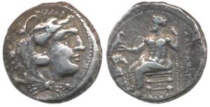 Kingdom of Macedonia, Alexander III (c. 336-323 BC), Silver Tetradrachm, 15.92g, head of y