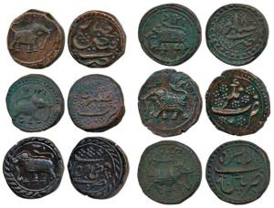 Tipu Sultan (AH 1197-1227, 1787-1799 AD), Copper Paisa (6), Bengalur Mint, AM 1217; Faiz H