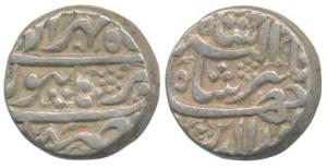 Jahangir, Silver Rupee, 11.38g, Burhanpur Mint, Month Mihr, RY 18 (KM 145.5). Very Fine+.