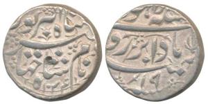 Jahangir, Silver Rupee, 11.37g, Lahore Mint, Bada bar Hamesha couplet, AH 1034/19, Khanda 
