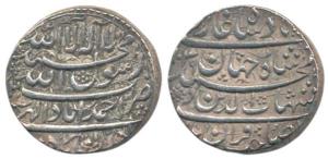 Shah Jahan (AH 1037-1068, 1628-1658 AD), Silver Rupee, 11.42g, Ahmedabad Mint, Month Aban,