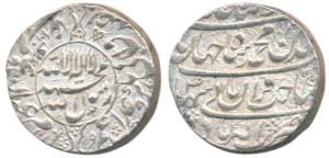 Shah Jahan, Silver Rupee, 11.40g, Akbarabad Mint, AH 1040/4, Kalima within circle on rev. 