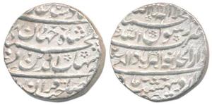 Shah Jahan, Silver Rupee, 11.41g, Akbarabad Mint, AH 1038/12, Month Ardibihisht (KM 224.4)