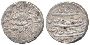 Shah Jahan, Silver Rupee, 11.40g, Lahore Mint, AH 1039/3, Kalima within circle on rev. (KM