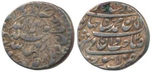 Shah Jahan, Silver Rupee, 11.36g, Lahore Mint, AH 1041/4, Kalima within circle on rev. (KM