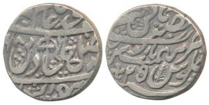 Faizullah Khan, Silver Rupee, 11.02g, Panipat Mint, in the name of Shah Alam II, obv. umbr
