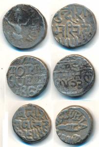 Ram Singh (VS 1878-1946, 1824-1889 AD), Silver Rupee, with the name of Queen Victoria (2) 