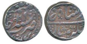 Ram Singh II (VS 1885-1923, 1828-1866 AD), Silver Rupee, 11.30g, Kotah urf Nandgaon Mint, 