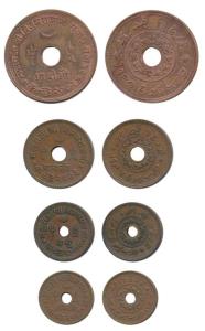 Vijayarajji (VS 1998-2004, 1942-1948 AD), Copper Adhio, Payalo, Dhabu and Dhinglo, all dat