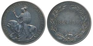 British India Steam Navigation Silver Medal, 27.2 g, 38 mm, obv. Britannia standing left h