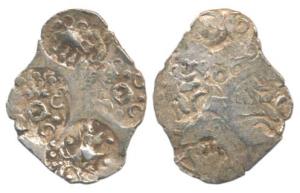 Punch marked, Vidarbha Janapada (c. 500-400 BC), Silver ½ Karshapana, 1.67g, ABCC type, el