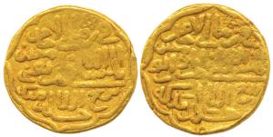 Muhammad bin Tughluq III (AH 725-752, 1325-1351 AD), Gold Tanka, 10.66g, Delhi Mint, AH 74