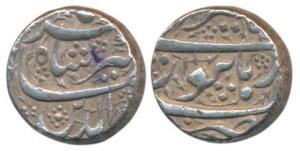 Jahangir, Silver Rupee, 11.46g, Burhanpur Mint, Month Tir, RY 11 (KM 149.10). Very Fine+.