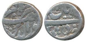Jahangir, Silver Rupee, 11.15g, Delhi Mint, Month Aban (KM 145.6). Fine+.