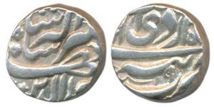 Jahangir, Silver Rupee, Tatta Mint, Month Ardibihisht, RY 19 (KM 145.17). Extremely Fine.