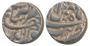 Jahangir, Silver Rupee, 11.4g, Tatta Mint, Month Bahaman, RY 19 (KM 145.17). Very Fine+.