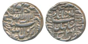 Shah Jahan, Silver Rupee, 11.46g, Bhakkar Mint, RY 26 (KM 235.7). Very Fine+, Scarce.