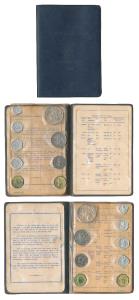 1969 Proof Set, Gandhiji Birth Centennial, set of 9, 1 Paisa to Rupees 10, Bombay Mint. Wi