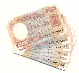 Rupees 2, set of 36 notes with different dates and signatures of all varieties, (R&J 2.1.1