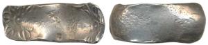 Archaic Punch Marked Coinage, attributed to Gandhara Janapada, Silver Shatamana, 11.40g, b