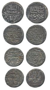 Nasir al-din Mahmud Shah I (AH 862-917, 1458-1511 AD), Silver ½ Tanka (3), Mustafabad Mint