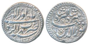 Jahangir (AH 1014-1037, 1605-1628 AD), Silver Rupee, 10.94g, Agra Mint, Month Azar, AH 102