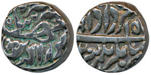Jahangir, Silver Rupee, 11.40g, Jahangirnagar (Dhakka) Mint, Month Amardad, RY 20 (KM 145.