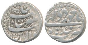 Jahangir, Silver Rupee, 11.1g, Qandhar Mint, Month Khurdad (KM 145.13). Very Fine+, Rare.