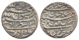 Shah Jahan, Silver Rupee, 11.32g, Akbarnagar Mint, AH 1039/2, Month Azar, complete die imp