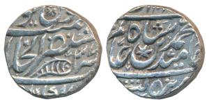 Mahadji Rao (AH 1175-1209; 1761-1794 AD), Silver Rupee, 11.01g, Akbarabad (Agra) Mint, in 