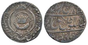 Amjad Ali Shah (AH 1258-1263, 1842-1847 AD), Silver Rupee, 11.18g, Mulk Awadh Bait-us-Sult