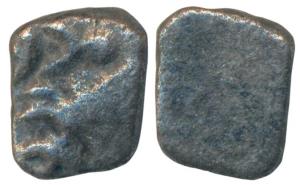 Archaic Punch Marked Coinage, attributed to Avanti Janapada, Western Madhya Pradesh (c. 30